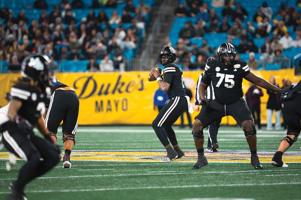 ‘Excited to be back’: Kamario Taylor healthy and leading in first spring camp as starter